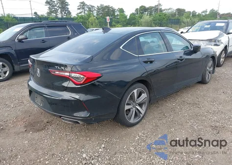 2021 Acura Tlx Advance Package из США, поврежденный, VIN 19UUB5F66MA008819